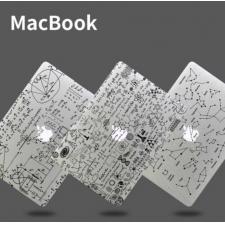 MacBook Air 13.3インチ（2018/2019/2020）シール全面貼りやすいステッカーとなりのトトロ透明フルカバー macbook air 13クリア マックブックエアー保護カバー両面ステッカー デコ可愛いイラスト デザイン