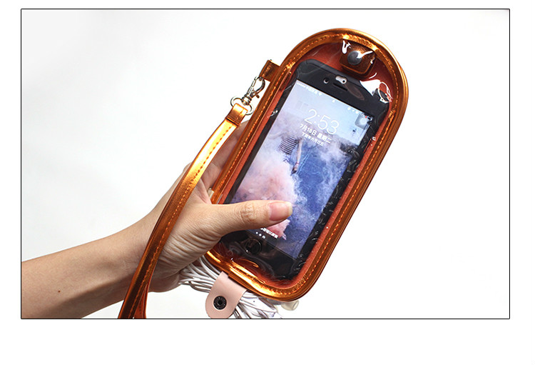PU透明クリア アイフォンGalaxy Note8アイスGalaxy S8+ケース携帯バッグ光沢外観キャンデーかばんカバン女性
