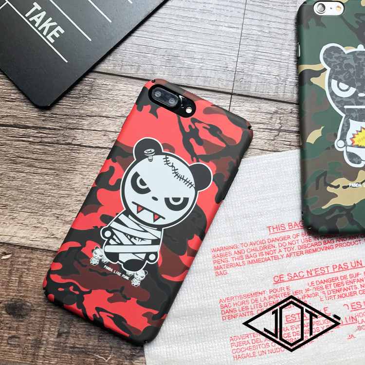 BIGBANG GDクマ 熊iphone6sケース8キャラクターbigbang迷彩アイフォン7plusクランク ベア携帯ジャケット韓国 YGビッグバン