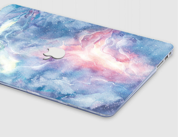 薄型かわいいピンク女性耐衝撃 ハードケースMacBook Pro星空多色選択MacBook 11 15