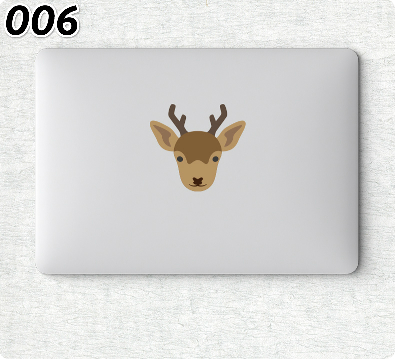 MacBook Pro 2019ステッカー ロゴ スキンシール13 12 かわいいエアー マックブックプロ2018 2019 2020面白い