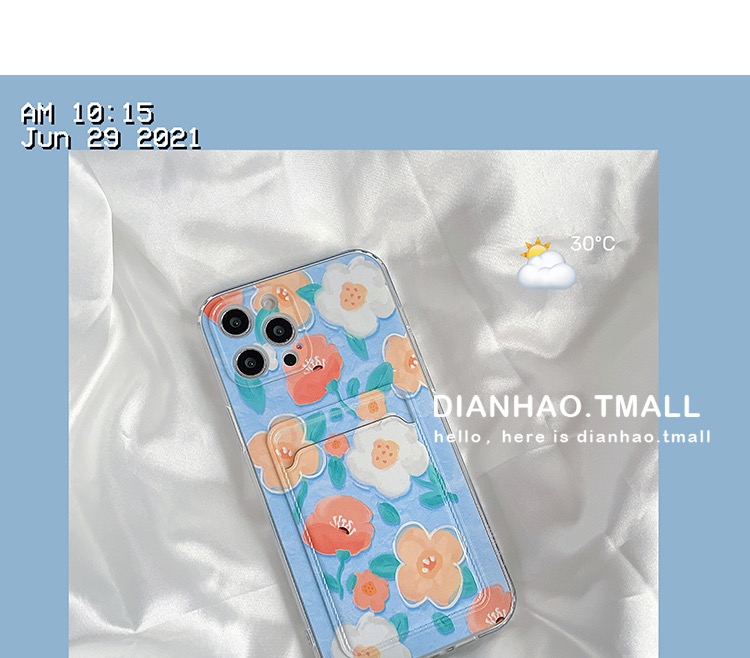 スマホカバー 定期入れアイフォンMaxケースiPhone 12 mini/11花柄可愛いiPhone背面カード収納