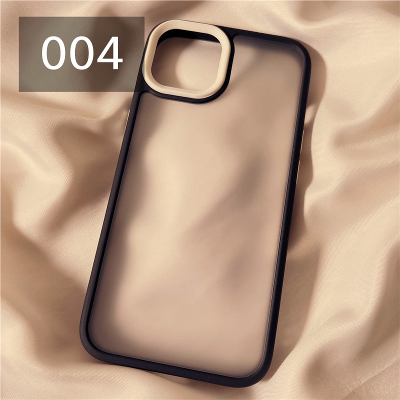マカロン色iPhone14Proケース半透明シンプル可愛いアイフォン14ProMaxクリア